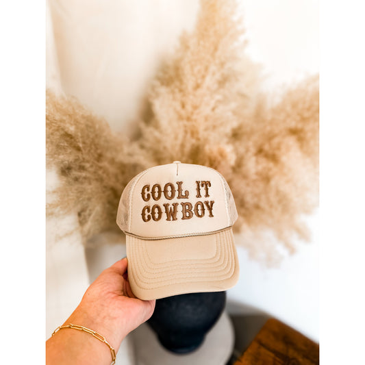 Cool It Cowboy Trucker Hat