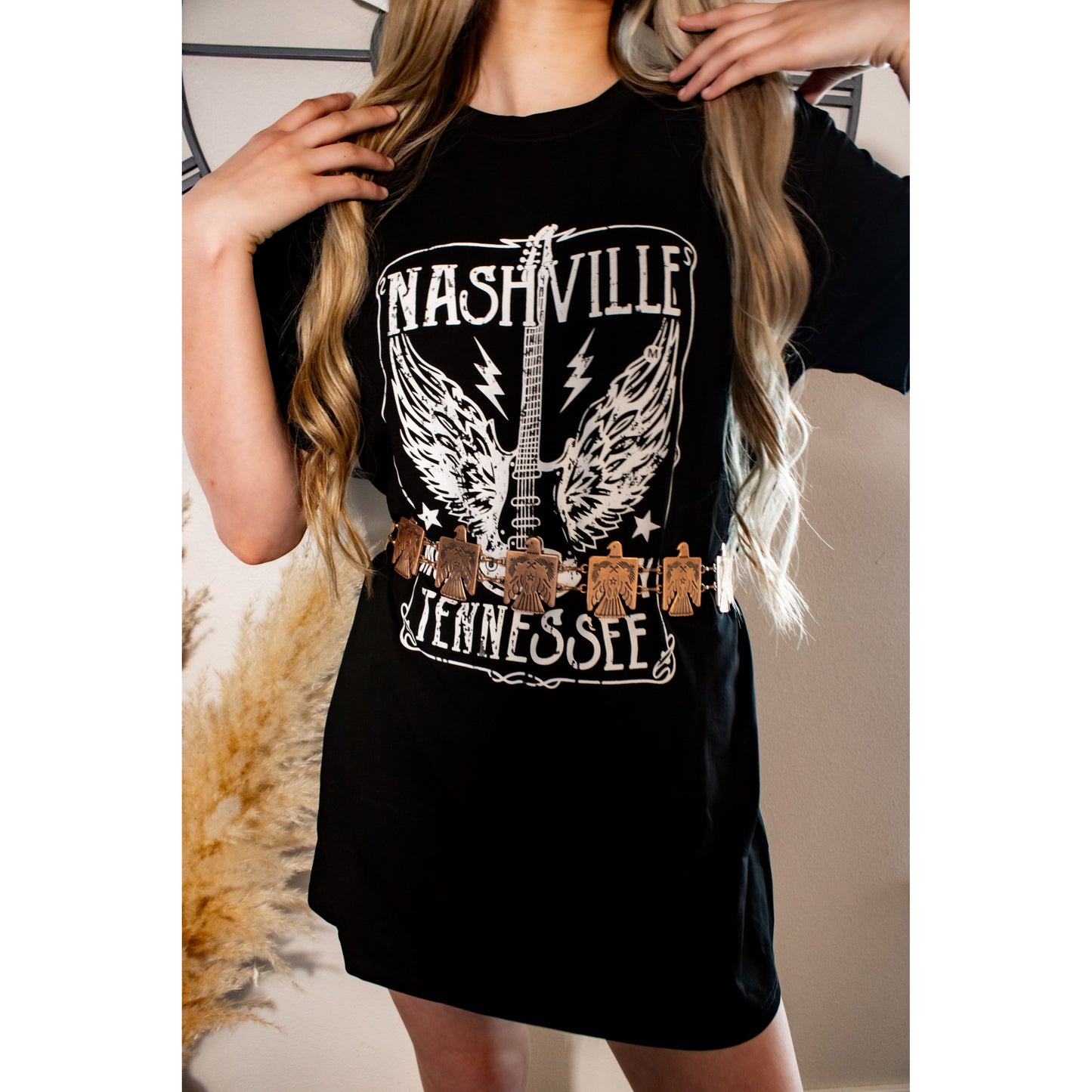 NASHVILLE Graphic Guitar Tee