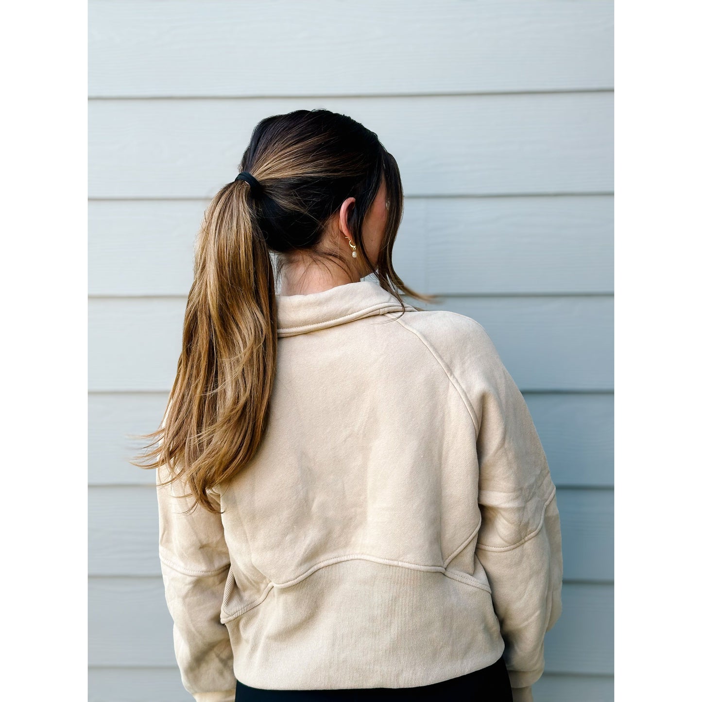 Go-To Funnel Neck Half Zip