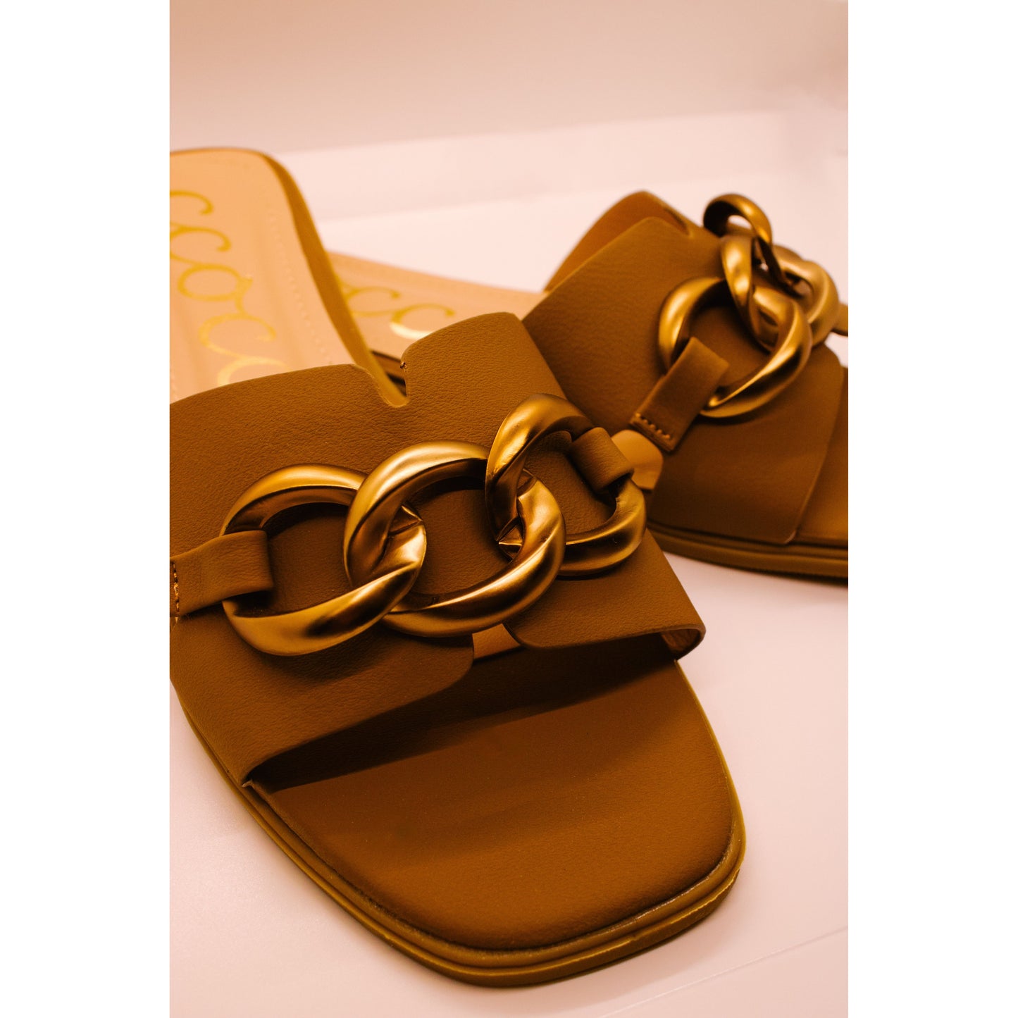 She Is Right Matte Bronze Sandal