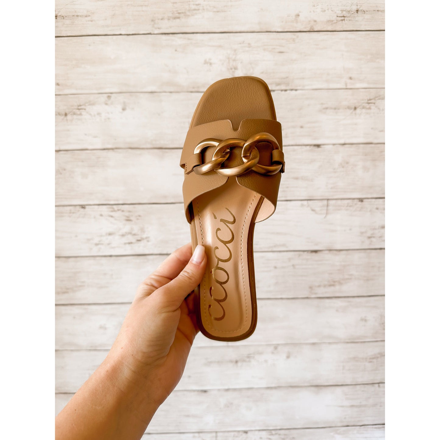 She Is Right Matte Bronze Sandal