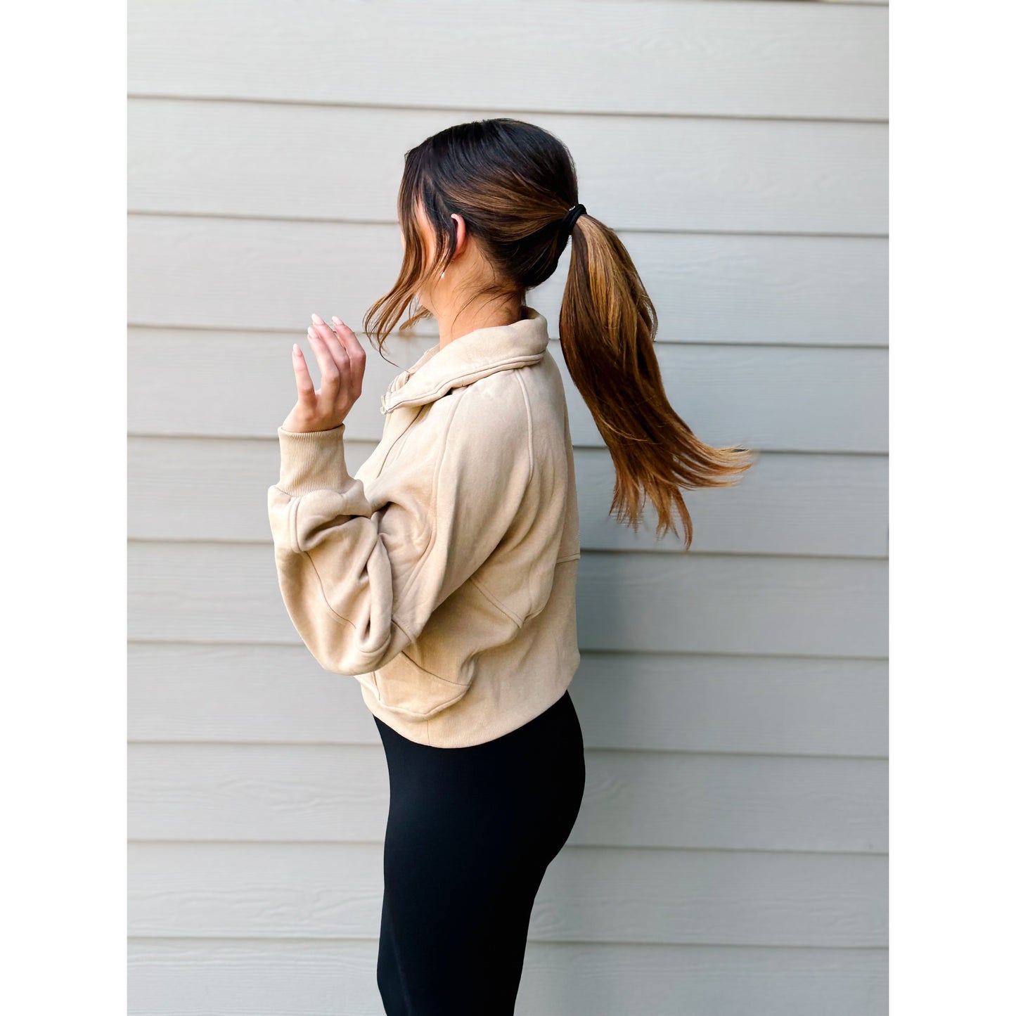 Go-To Funnel Neck Half Zip